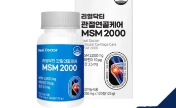 관절엔 닥터팜 MSM2000_18개월_트리플구성 인기 추천 제품 베스트10위