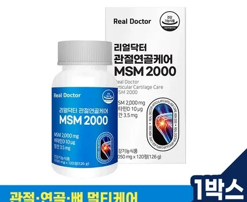 관절엔 닥터팜 MSM2000_18개월_트리플구성 인기 추천 제품 베스트10위