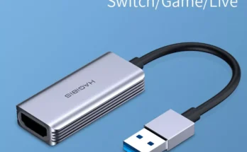 Hagibis 비디오 캡처 카드 USB 3.0 4K HDMI 호환 비디오 게임 그래버 레코드 PS4 캠코더 스위치 라이브 브로드 캐스트 카메라