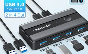 Lemorele USB KVM 스위치 어댑터