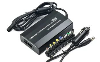 범용 AC DC 전원 어댑터 공급 USB 노트북 차량용 충전기, 120W, 220V, 110V, 12V, 15V, 16V, 18V, 19V, 20V, 22V, 24V